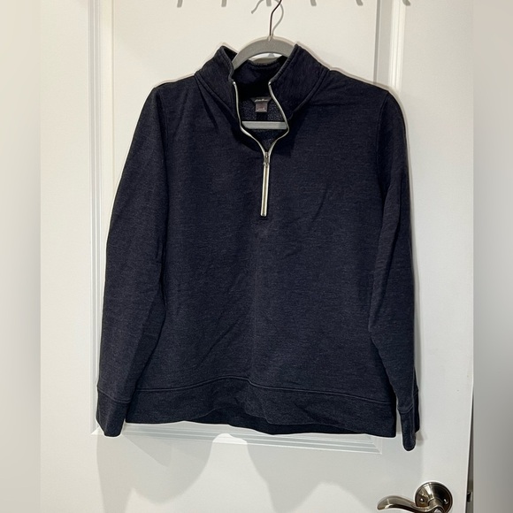 Eddie Bauer Women’s Camp Fleece Quarter Zip Up Size Large - Picture 1 of 12